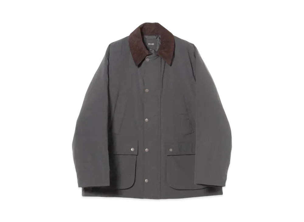 BEAMS Filled Field Coat "Black"