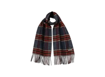 BEAMS Gradation Check Scarf "Blue"
