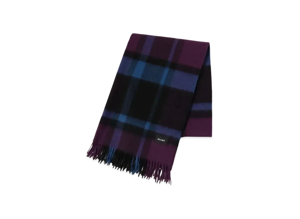 BEAMS Check Big Stall "Purplecheck"