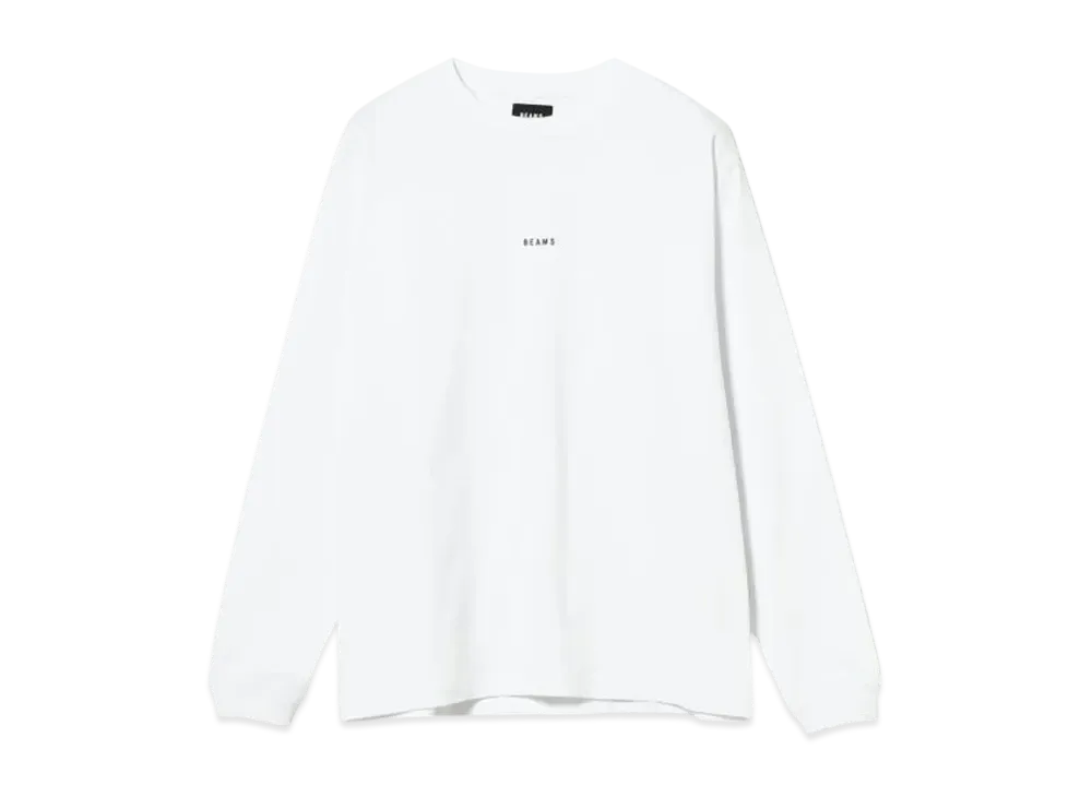 BEAMS Mini Logo Crew Neck Tee "White"