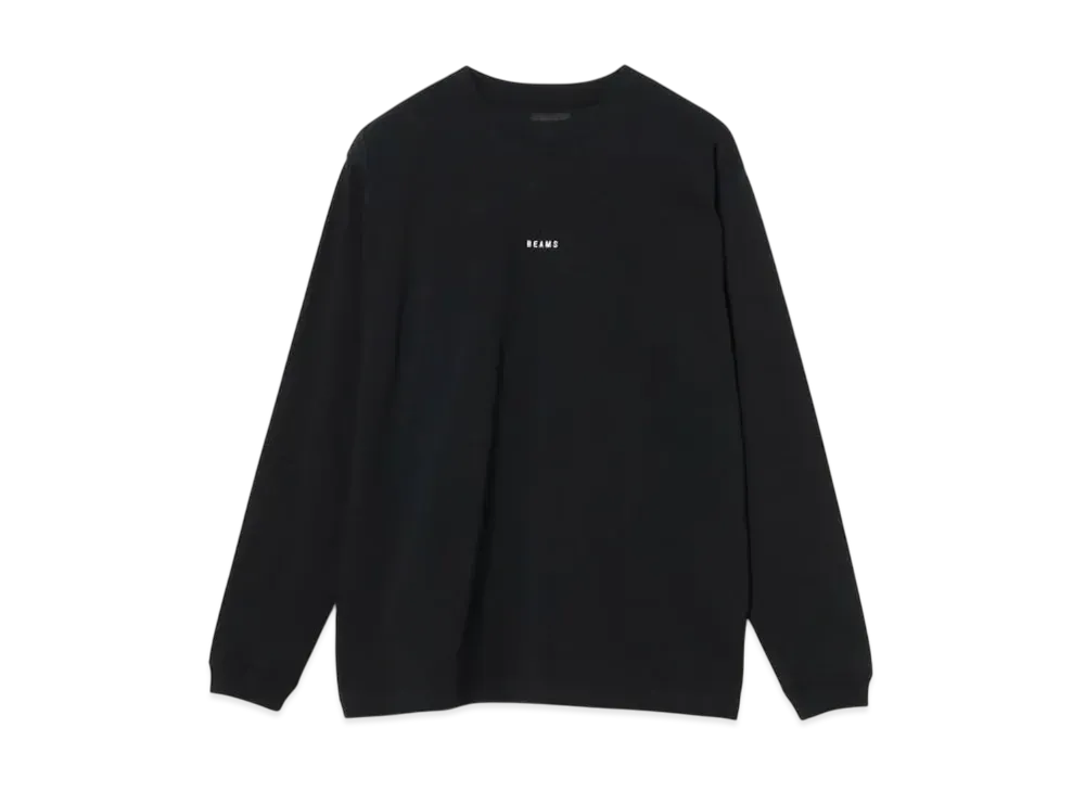 BEAMS Mini Logo Crew Neck Tee "Black"