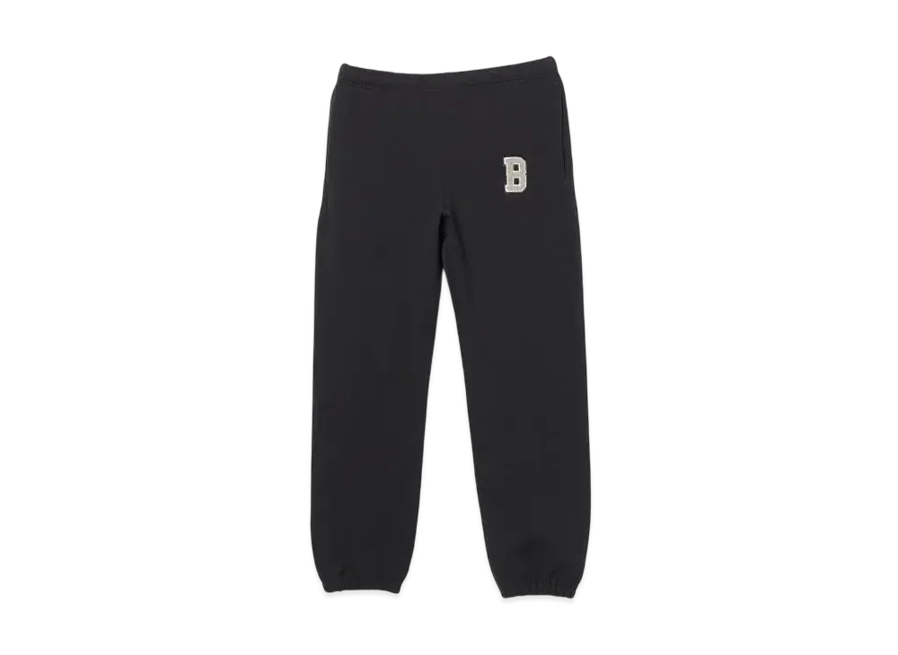 BEAMS B Logo Sweatpants "Black"