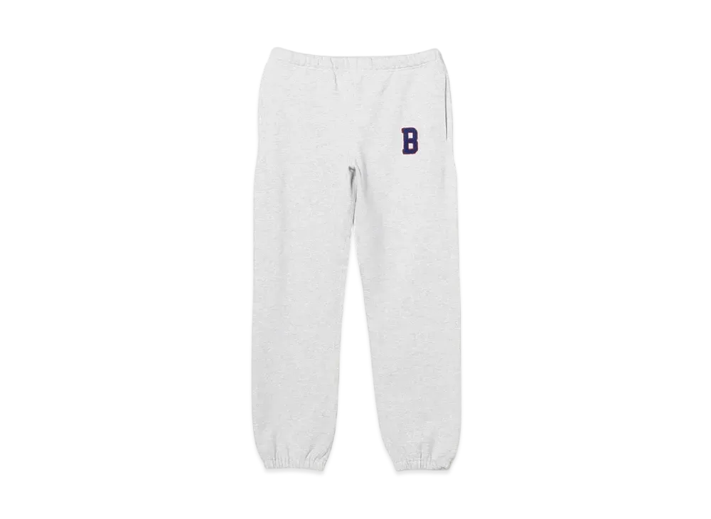 BEAMS B Logo Sweatpants "AshGray"