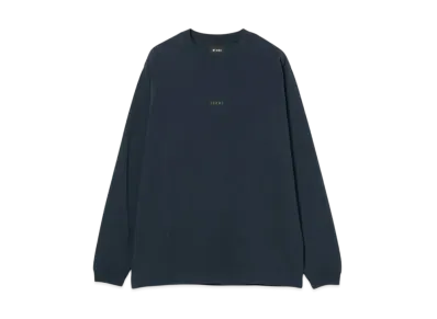 BEAMS Mini Logo Crew Neck Tee "Navy"