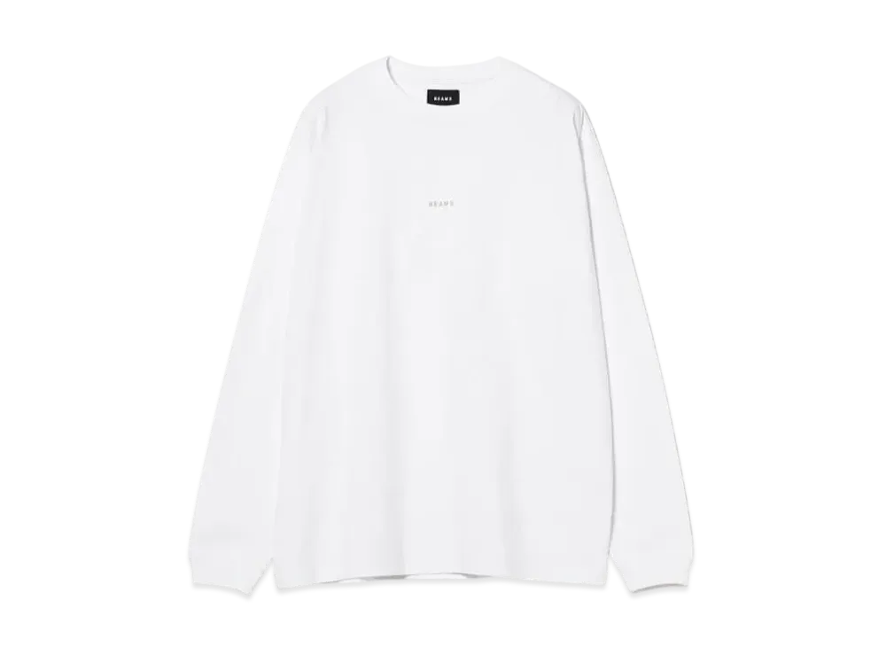 BEAMS Mini Logo Crew Neck Tee "White"