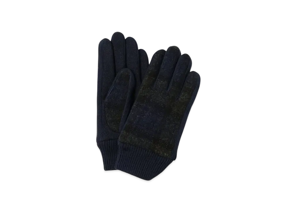 BEAMS Moon Wool Gloves (Touch Panel Compatible) "Blackwatch"