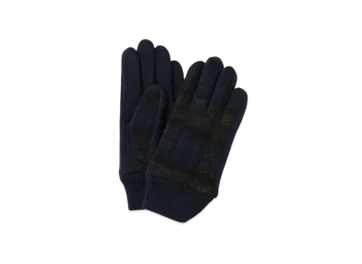 BEAMS Moon Wool Gloves (Touch Panel Compatible) "Blackwatch"