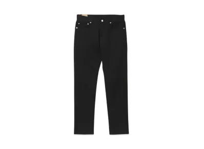 BEAMS Basic Stretch Denim Pants "Black"