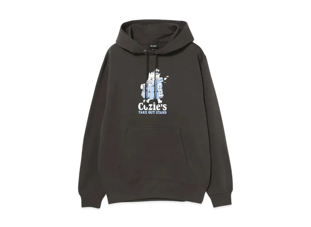 BEAMS Cozies Sweat Hoodie "SumiKuro"