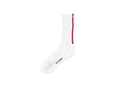 BEAMS Backline Socks "White"