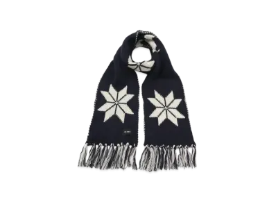 BEAMS Holiday Scarf "Navy"
