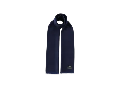 BEAMS Reversible Cashmere Two-Tone Scarf "Navy/HeatherNavy"