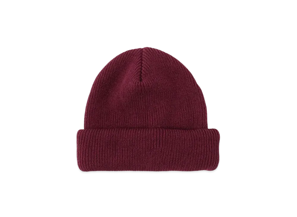 BEAMS Roll Up Watch Cap "Burgundy"