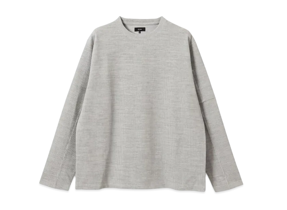 BEAMS Double Face Long Sleeve "Gray"