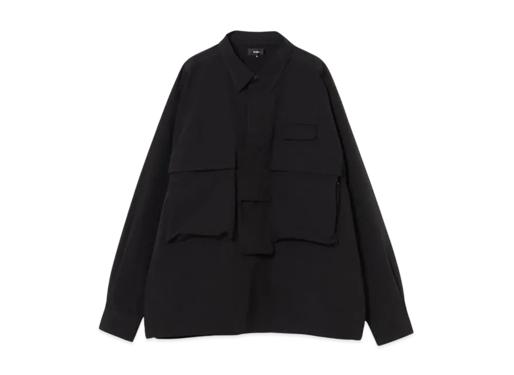 BEAMS Action Pullover Shirt "Black"