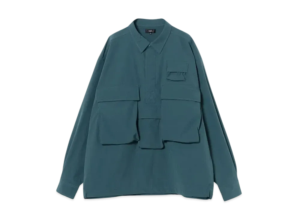 BEAMS Action Pullover Shirt "Teal"