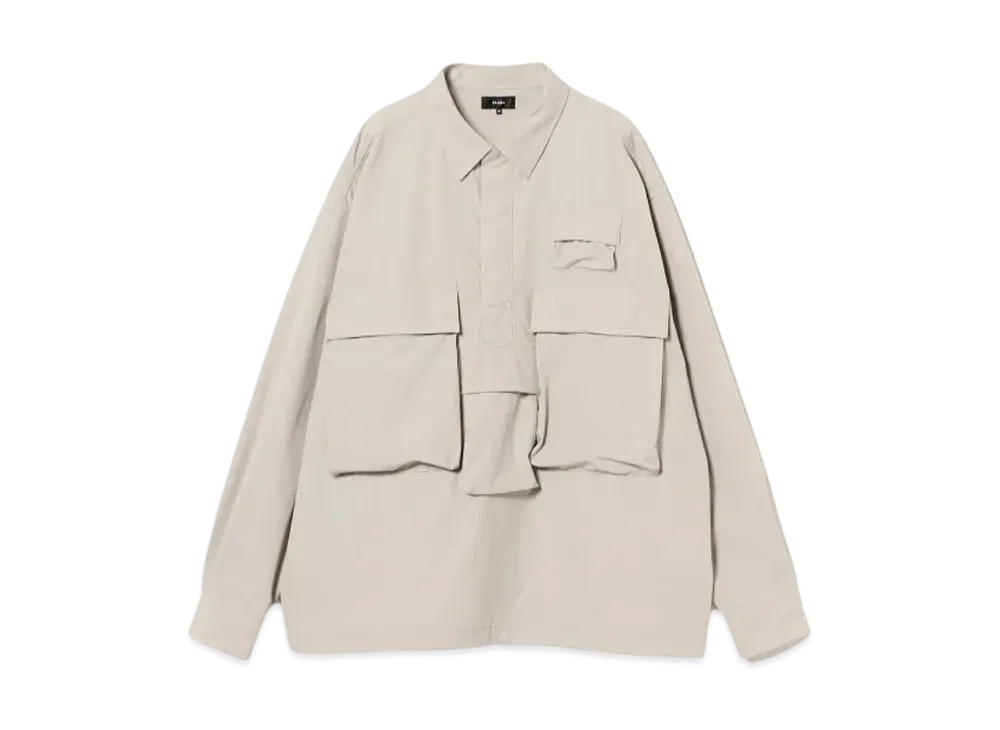 BEAMS Action Pullover Shirt "Gray"