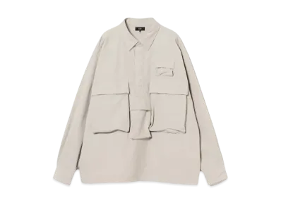 BEAMS Action Pullover Shirt "Gray"