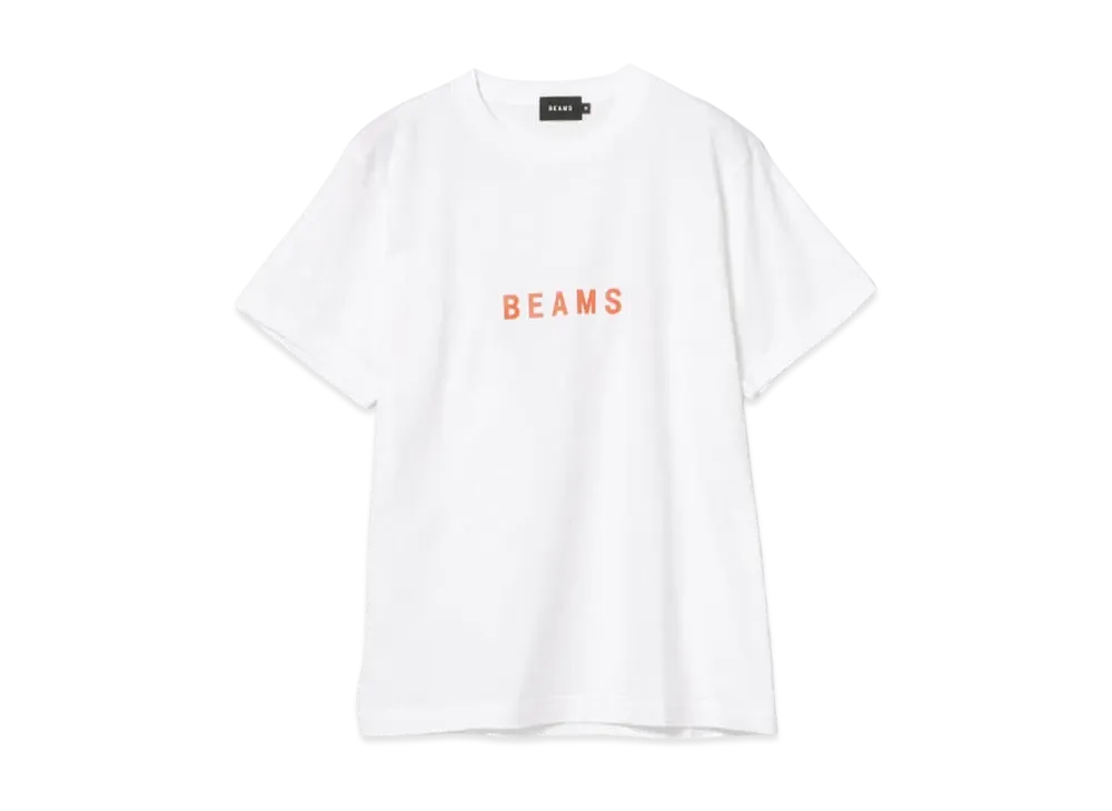 BEAMS Logo Tee 25SS "White"