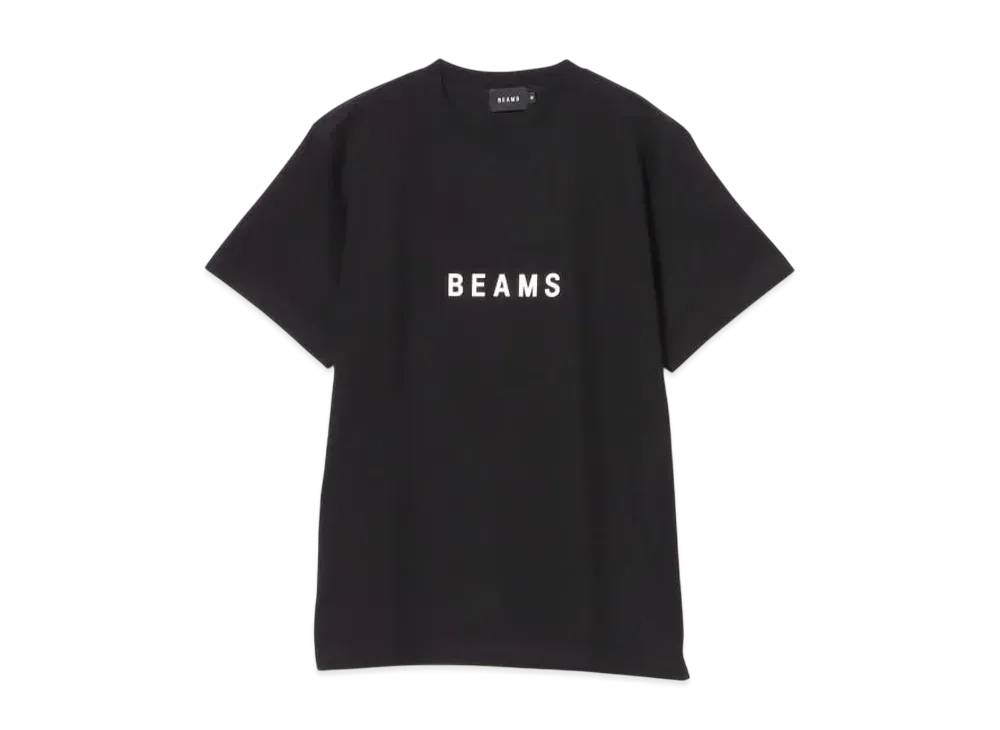 BEAMS Logo Tee 25SS "Black"