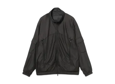 BEAMS Reversible Zip-Up Blouson "Black"