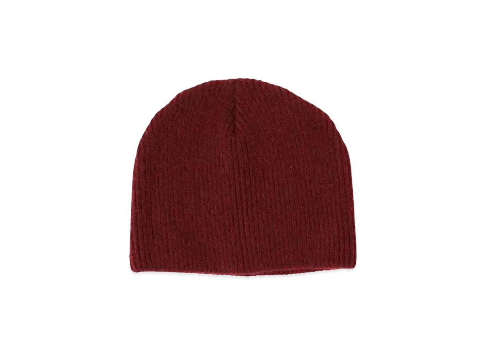BEAMS Shaggy Single Watch Cap "Burgundy"