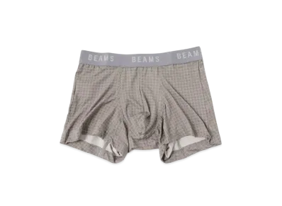 BEAMS Microgrid Boxer Shorts "Gray"