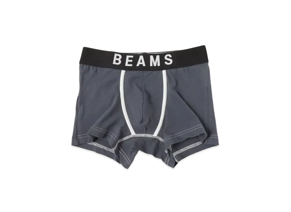 BEAMS Piping Boxer Shorts "IncNavy"