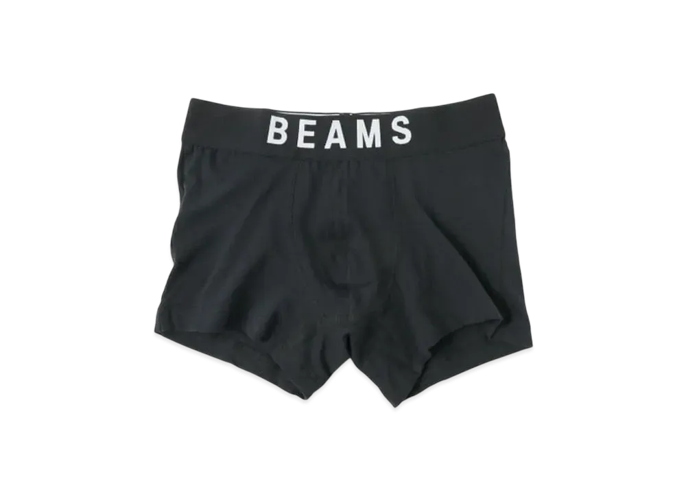 BEAMS Basic Boxer Shorts "Black"