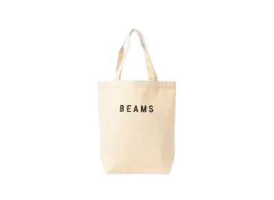 BEAMS Logo Tote Bag "Black"