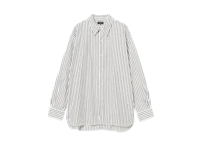 BEAMS Back Button Shirt "White"