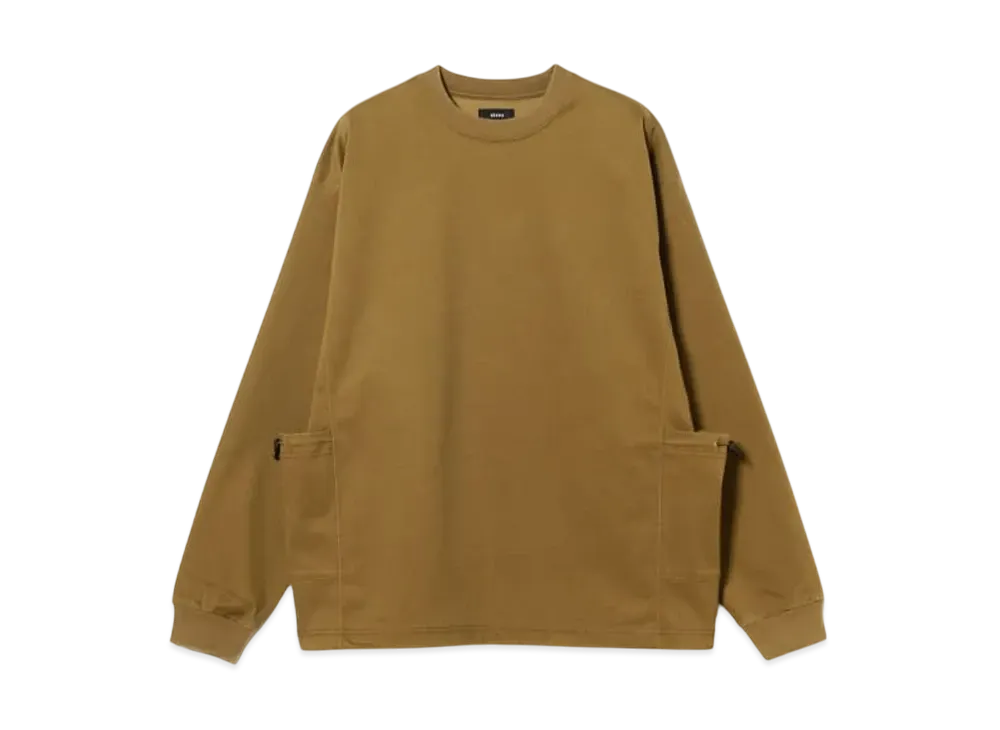 ビームス サイドポケット ウーブン "マスタード"