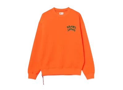 BEAMS Dragon Print Sweatshirt "Orange"