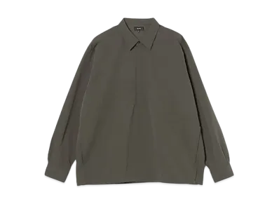 BEAMS Tech Pullover Shirt "ChacoalGray"
