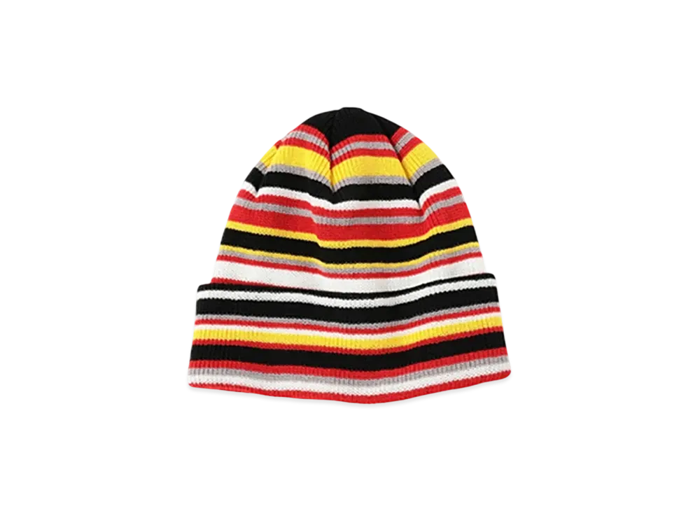 BEAMS Multi-Border Watch Cap "Black"