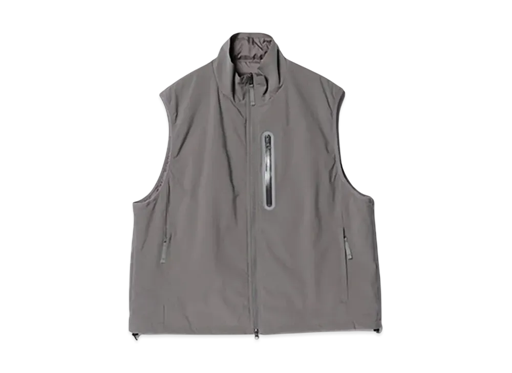 BEAMS Dermizax(TM) Reversible Filled Vest "Gray"