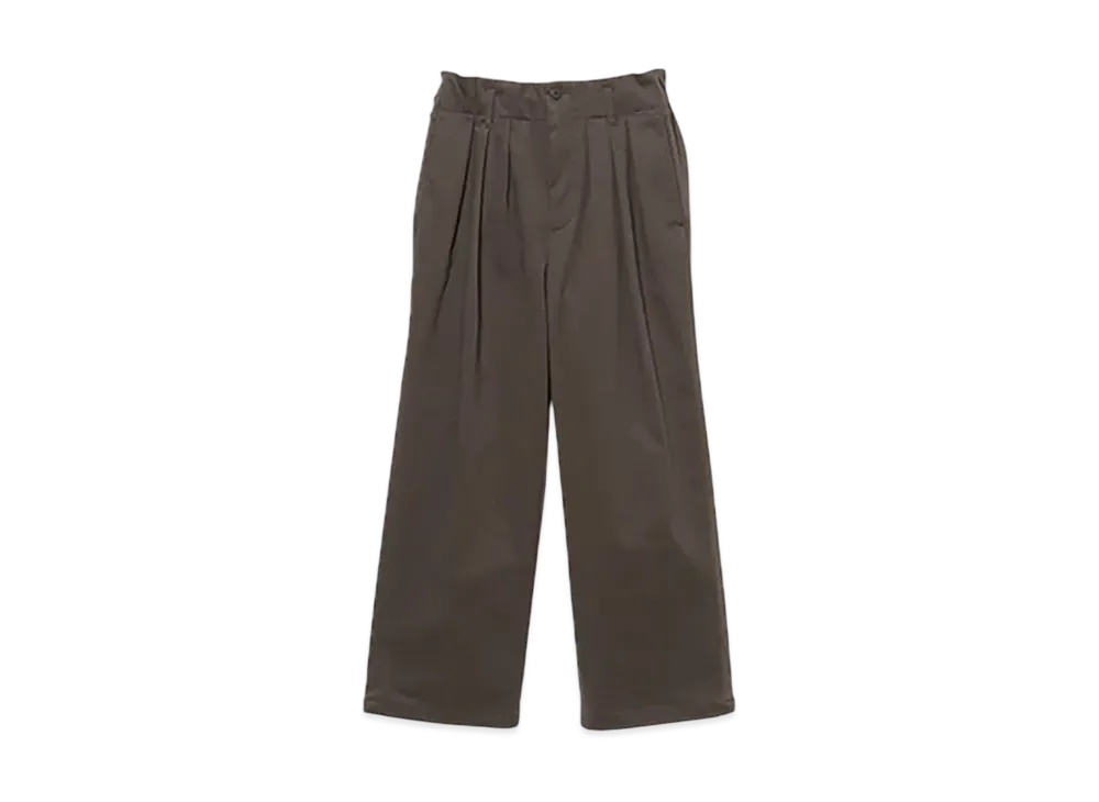BEAMS Bontan Slacks "DarkBrown"