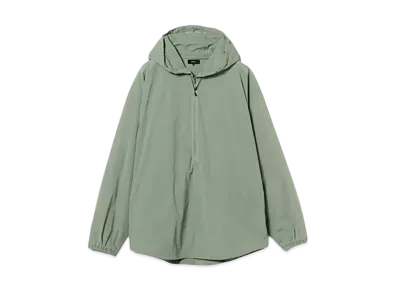 BEAMS Half-Zip Tech Hoodie "Mint"