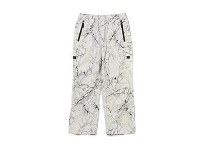 BEAMS Water Repellent Allover Print Snow Overpants "White"