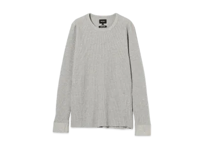 BEAMS Thermal Cut And Sew "TopGray"