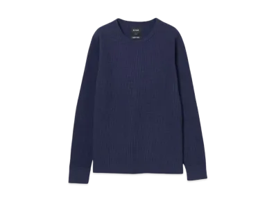 BEAMS Thermal Cut And Sew "Navy"