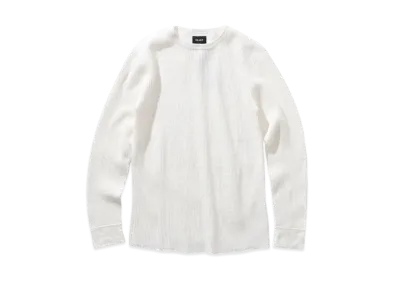 BEAMS Thermal Cut And Sew "White"