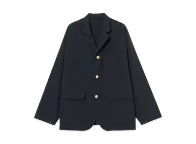BEAMS Water Repellent Tech Blazer Jacket "Navy"
