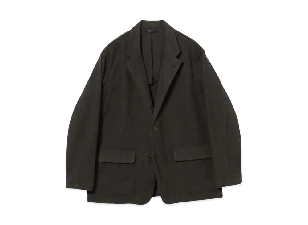 BEAMS Cut Corduroy Easy Jacket "Black"