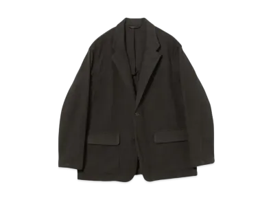 BEAMS Cut Corduroy Easy Jacket "Black"