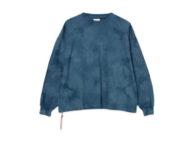 BEAMS Indigo Dye Long Sleeve Tee "Indigo"