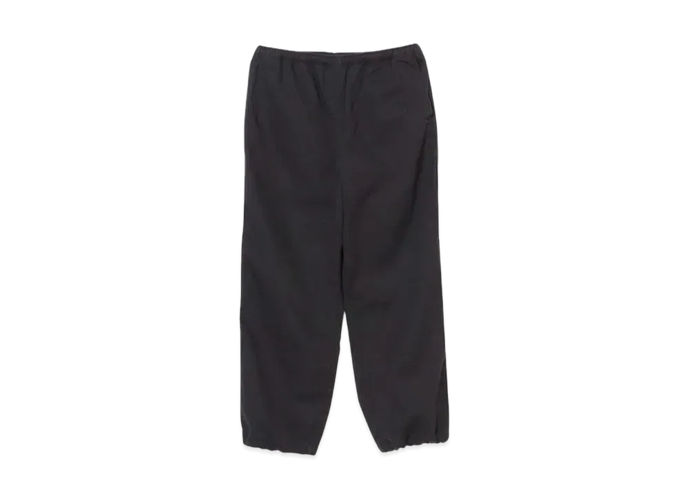 BEAMS Basic Twill Easy Pants "Black"