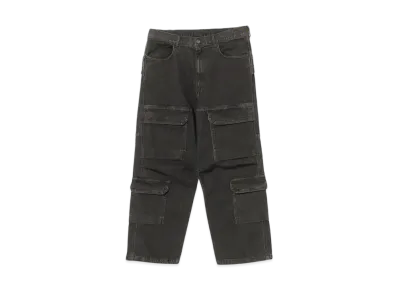 BEAMS Double Pocket Denim Pants "Black"