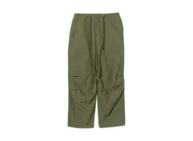 BEAMS Cotton Nylon Overpants "Olive"