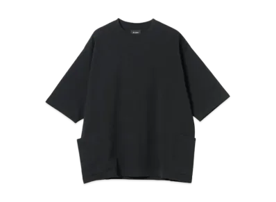 BEAMS Side Pocket Loose Tee "Black"